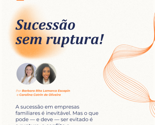 Sucessão sem ruptura!